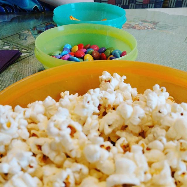 3 Gänge Menü #pringels #smarties #popcorn